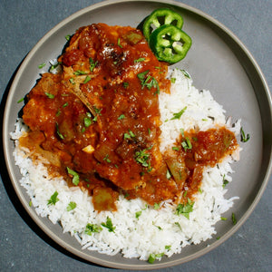 carne guisada pork chops