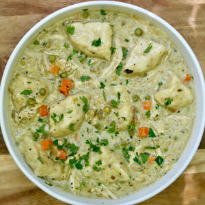 green chile chicken & dumplings