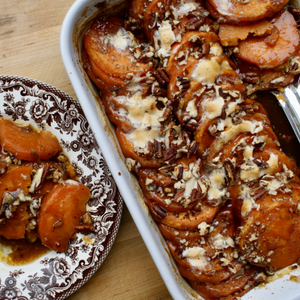 sweet potato casserole dish