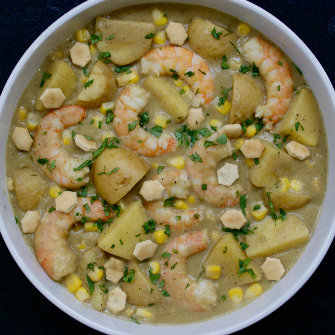Hatch Verde Shrimp & Corn Chowder – Cookwell & Company Hatch Verde Shrimp & Corn Chowder – Cookwell & Company